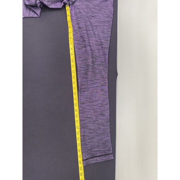 LULULEMON PURPLE MAUVE/BLACK LEGGINGS SZ 4 - Picture 12 of 12